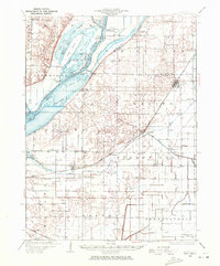 1929 Map of Manito, 1972 Print