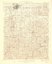 1925 Map of Marion