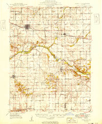 1949 Map of Mason City