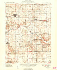 1949 Map of Mason City