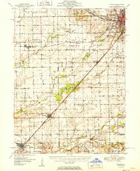 1951 Map of McLean