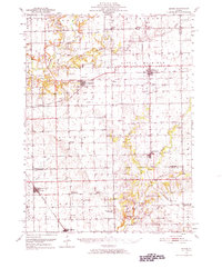 Download a high-resolution, GPS-compatible USGS topo map for Minier, IL (1966 edition)