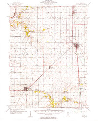 Download a high-resolution, GPS-compatible USGS topo map for Minonk, IL (1956 edition)