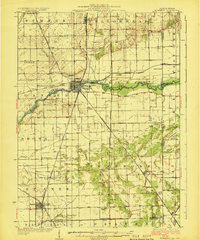1924 Map of Momence