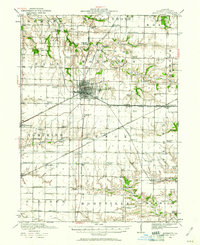 Download a high-resolution, GPS-compatible USGS topo map for Monmouth, IL (1961 edition)