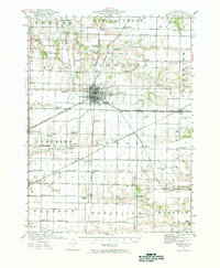 Download a high-resolution, GPS-compatible USGS topo map for Monmouth, IL (1981 edition)