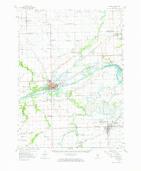 Download a high-resolution, GPS-compatible USGS topo map for Morris, IL (1969 edition)