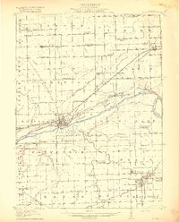 1918 Map of Morris, IL