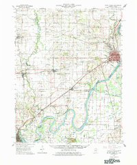 Download a high-resolution, GPS-compatible USGS topo map for Mount Carmel, IL (1982 edition)