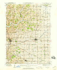 Download a high-resolution, GPS-compatible USGS topo map for Mt Carroll, IL (1959 edition)