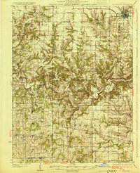 1929 Map of Mt Sterling