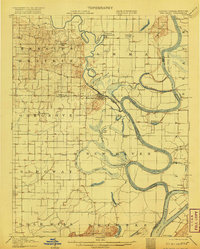 1906 Map of New Haven, 1920 Print