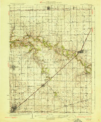 preview thumbnail of historical topo map of Normal, IL in 1930