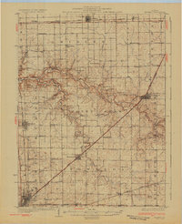 preview thumbnail of historical topo map of Normal, IL in 1930