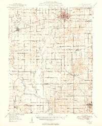 1949 Map of Clay County, IL