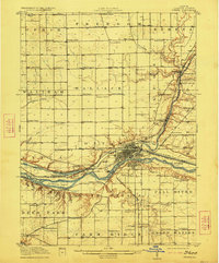 Download a high-resolution, GPS-compatible USGS topo map for Ottawa, IL (1923 edition)