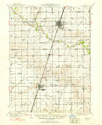 1949 Map of Paxton
