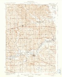 1936 Map of Pecatonica