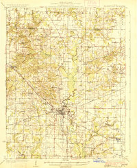 1926 Map of Pinckneyville