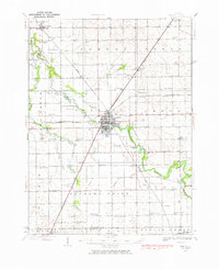 Download a high-resolution, GPS-compatible USGS topo map for Pontiac, IL (1976 edition)