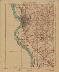 1925 Map of Quincy