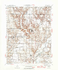 Download a high-resolution, GPS-compatible USGS topo map for Ramsey, IL (1976 edition)