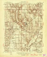 Download a high-resolution, GPS-compatible USGS topo map for Ramsey, IL (1946 edition)