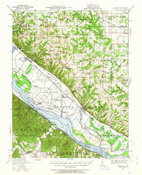 Download a high-resolution, GPS-compatible USGS topo map for Renault, IL (1963 edition)