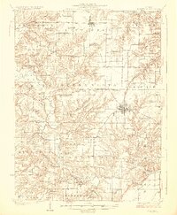 1926 Map of Brown County, IL