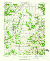 Download a high-resolution, GPS-compatible USGS topo map for Salem, IL (1960 edition)
