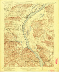 1916 Map of Shawneetown