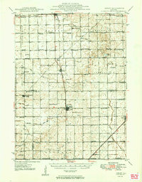 Download a high-resolution, GPS-compatible USGS topo map for Sibley, IL (1949 edition)