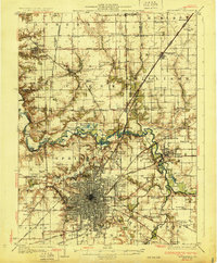 1930 Map of Springfield