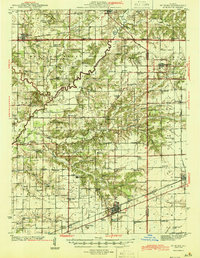 1945 Map of St. Elmo