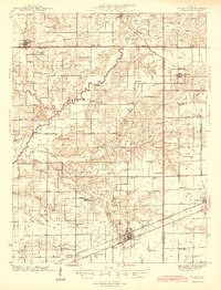 1945 Map of St. Elmo