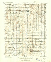 1911 Map of Sumner, 1954 Print