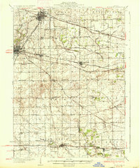 1937 Map of Sycamore