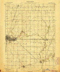 1906 Map of Urbana