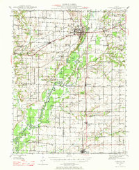 Download a high-resolution, GPS-compatible USGS topo map for Vandalia, IL (1969 edition)