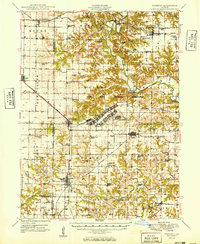 1949 Map of Adair, IL
