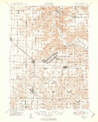 preview thumbnail of historical topo map of Vermont, IL in 1949