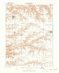 Download a high-resolution, GPS-compatible USGS topo map for Virginia, IL (1965 edition)