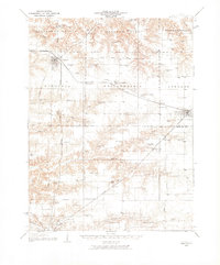 Download a high-resolution, GPS-compatible USGS topo map for Virginia, IL (1976 edition)