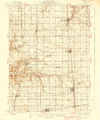 Download a high-resolution, GPS-compatible USGS topo map for Wenona, IL (1939 edition)