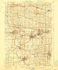 1908 Map of Addison, IL, 1941 Print