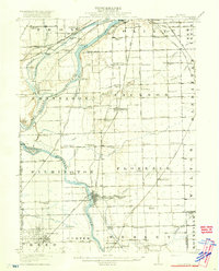 1918 Map of Kankakee County, IL