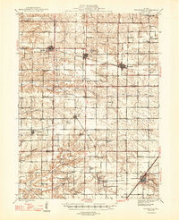 Download a high-resolution, GPS-compatible USGS topo map for Woodhull, IL (1947 edition)