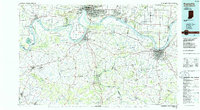 Download a high-resolution, GPS-compatible USGS topo map for Evansville, IN (1986 edition)