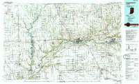 preview thumbnail of historical topo map of Logansport, IN in 1985