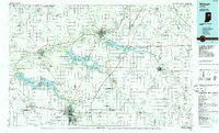 1986 Map of Wabash